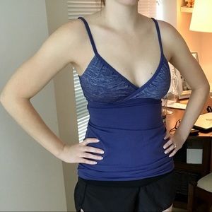 Lululemon Embrace tank, 6, adjustable straps